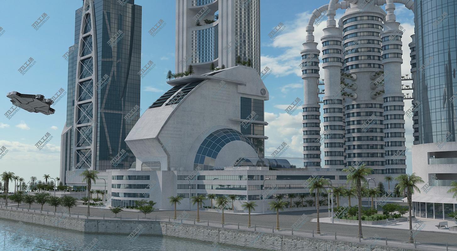 images/goods_img/202104023/Sci Fi City HD 3D model/2.jpg